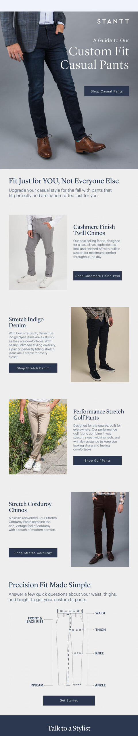 Stantt - 2025-10-15 - Casual Pants Custom Fit to You